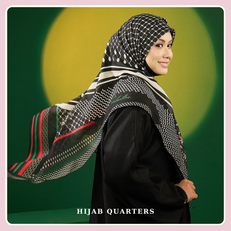 Free Palestine (Kufiya Black)